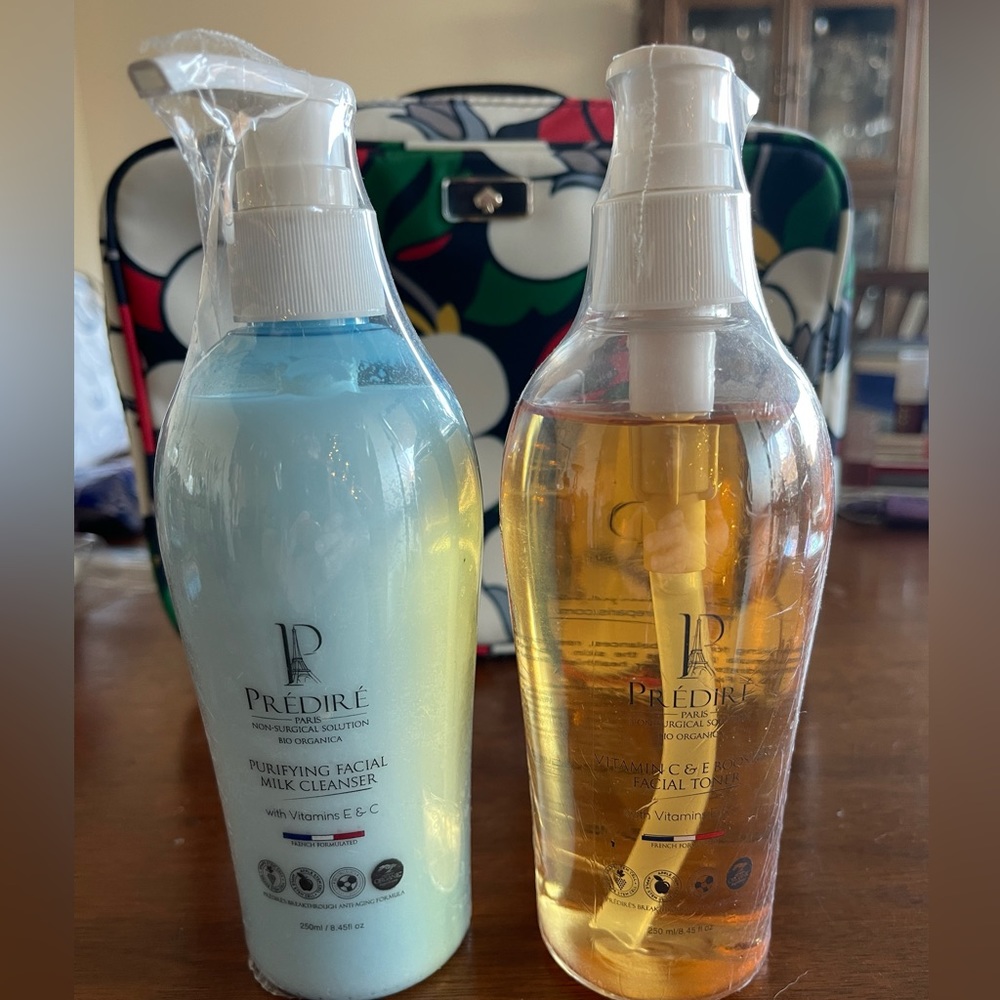 Predire Paris - Purifying Milk Cleanser and Vitamin C & E Toner NEW